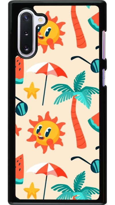 Coque Samsung Galaxy Note 10 - Summer 2025 Pattern soleil