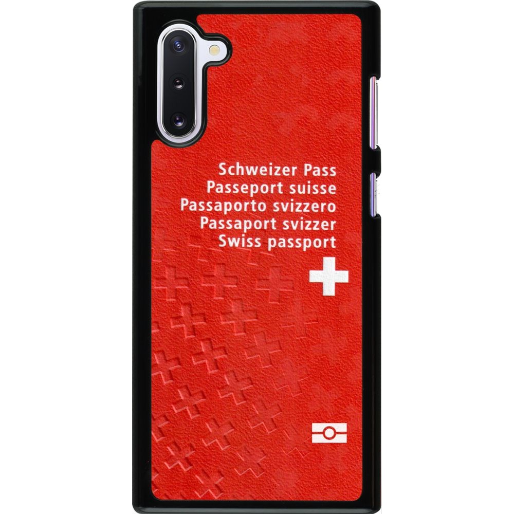 Coque Samsung Galaxy Note 10 - Swiss Passport