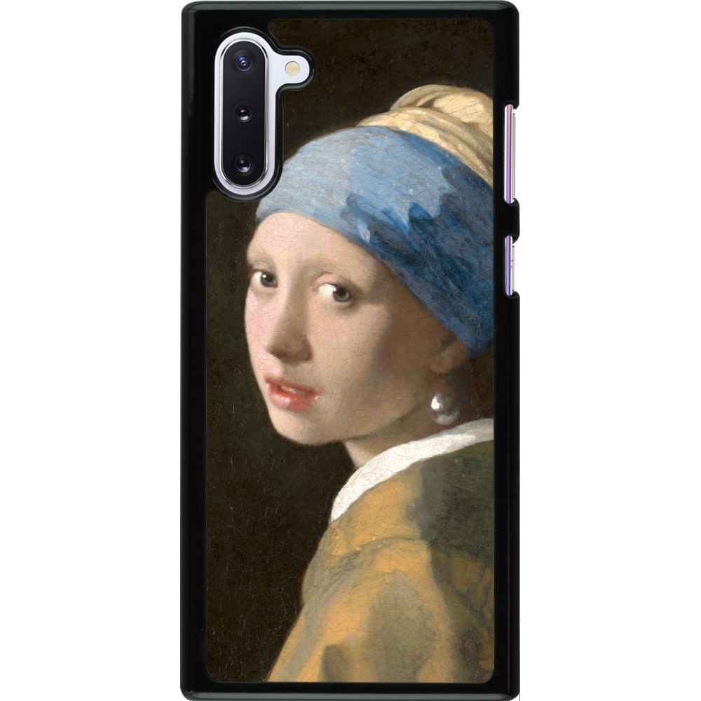 Samsung Galaxy Note 10 Case Hülle - Kunstbild - Das Mädchen mit dem Perlenohrring - Jan Vermeer