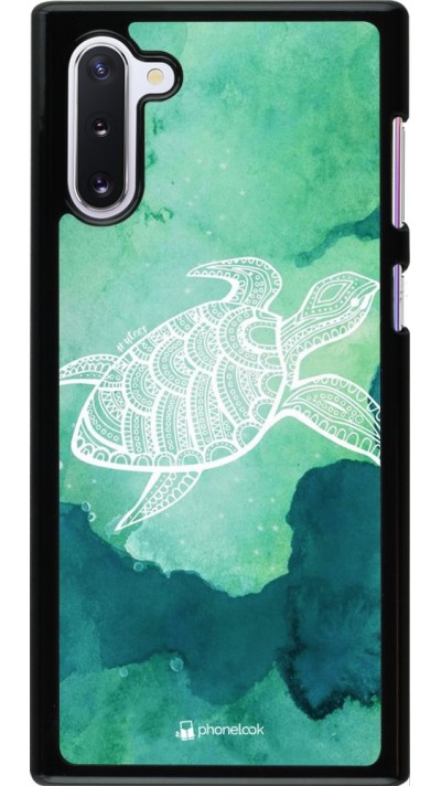 Hülle Samsung Galaxy Note 10 - Turtle Aztec Watercolor