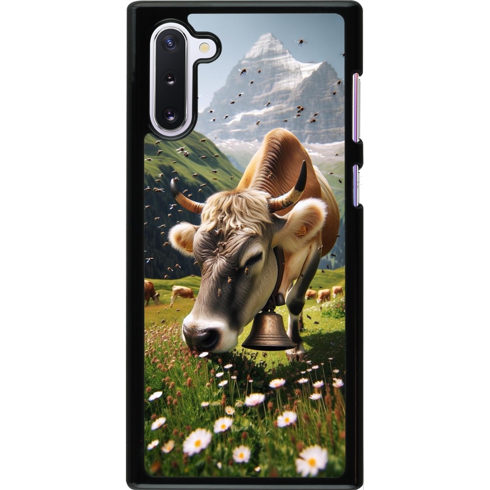 Samsung Galaxy Note 10 Case Hülle - Kuh Berg Wallis