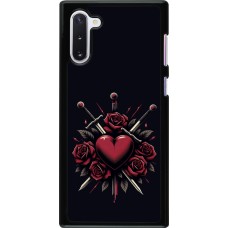 Samsung Galaxy Note 10 Case Hülle - Valentine 2024 gothic love
