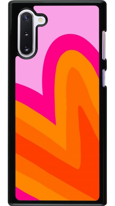 Coque Samsung Galaxy Note 10 - Valentine 2024 heart gradient
