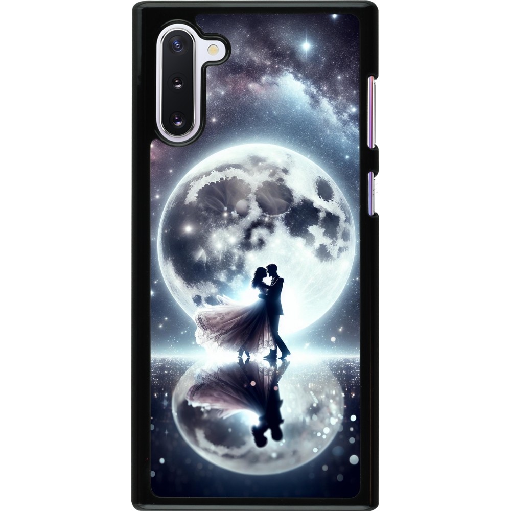 Samsung Galaxy Note 10 Case Hülle - Valentin 2024 Liebe unter dem Mond