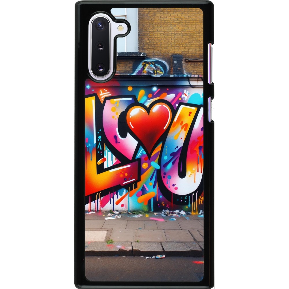 Samsung Galaxy Note 10 Case Hülle - Valentin 2025 Liebe U Tag