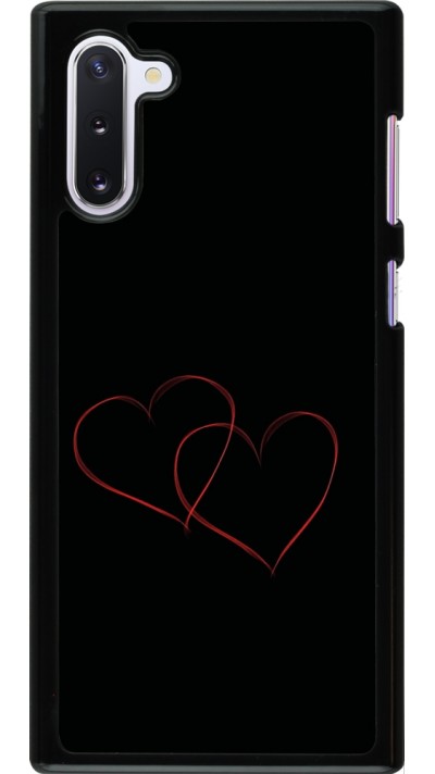 Samsung Galaxy Note 10 Case Hülle - Valentine 2023 attached heart