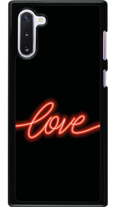 Coque Samsung Galaxy Note 10 - Valentine 2023 neon love