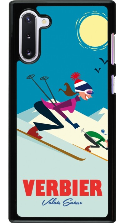 Coque Samsung Galaxy Note 10 - Verbier Ski Downhill