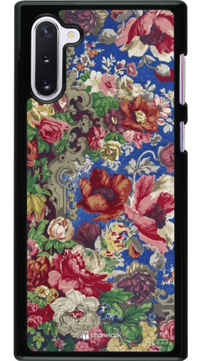 Hülle Samsung Galaxy Note 10 - Vintage Art Flowers