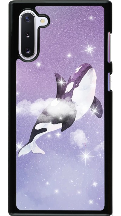 Coque Samsung Galaxy Note 10 - Whale in sparking stars