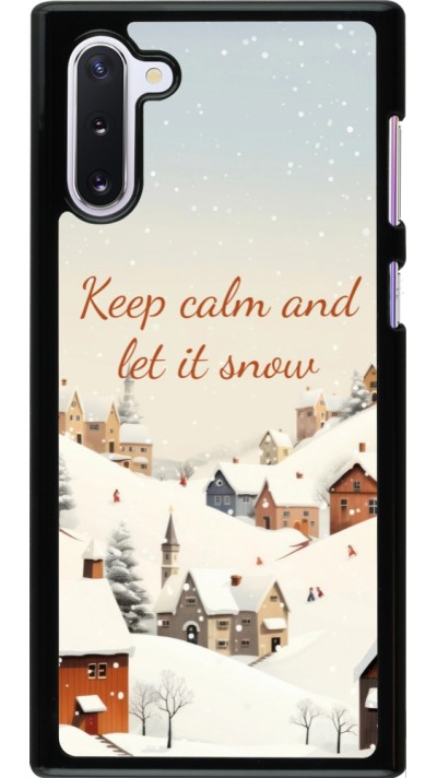 Coque Samsung Galaxy Note 10 - Winter 25 Winter Keep calm and let it snow