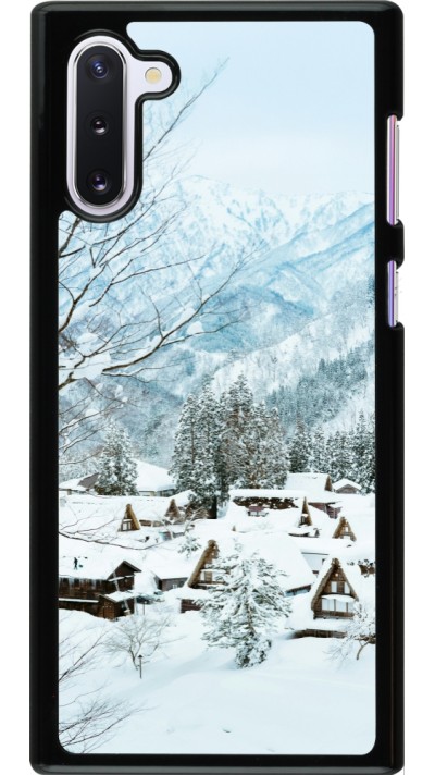 Coque Samsung Galaxy Note 10 - Winter 25 Winter snowy landscape
