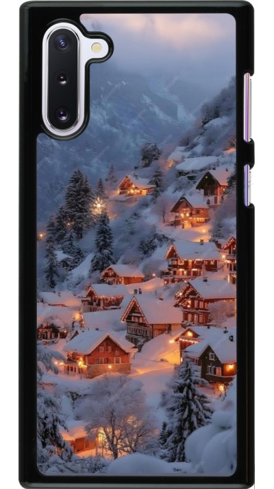 Coque Samsung Galaxy Note 10 - Winter 25 Winter snowy village