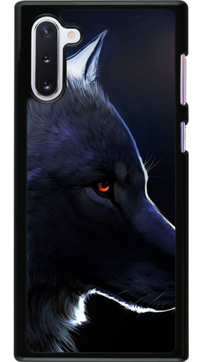 Coque Samsung Galaxy Note 10 - Wolf Shape