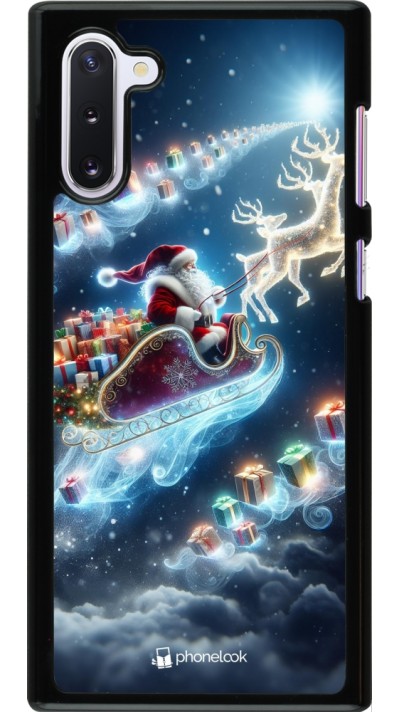 Coque Samsung Galaxy Note 10 - Noël 2023 Père Noël enchanté