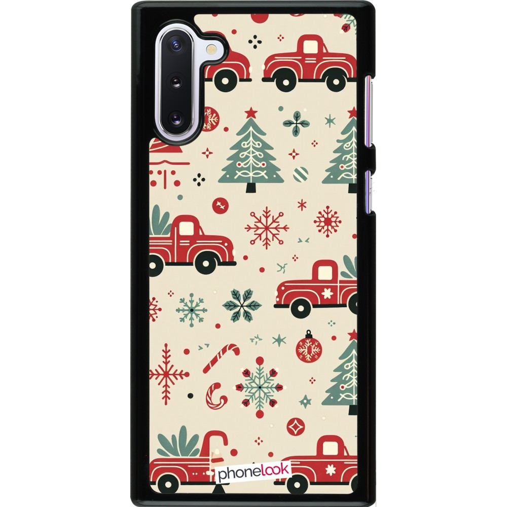 Samsung Galaxy Note 10 Case Hülle - Weihnachten 2024 Lkw Tanne