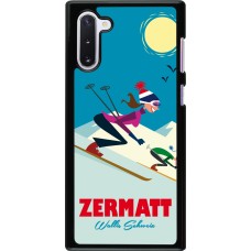 Coque Samsung Galaxy Note 10 - Zermatt Ski Downhill