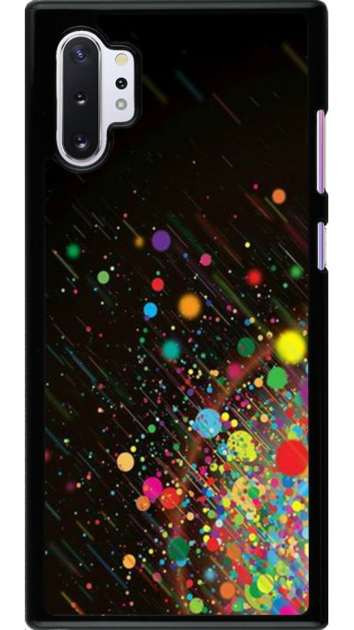 Coque Samsung Galaxy Note 10+ - Abstract bubule lines