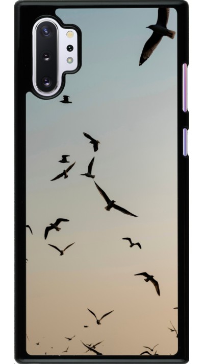 Coque Samsung Galaxy Note 10+ - Autumn 22 flying birds shadow