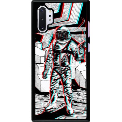 Hülle Samsung Galaxy Note 10+ - Anaglyph Astronaut