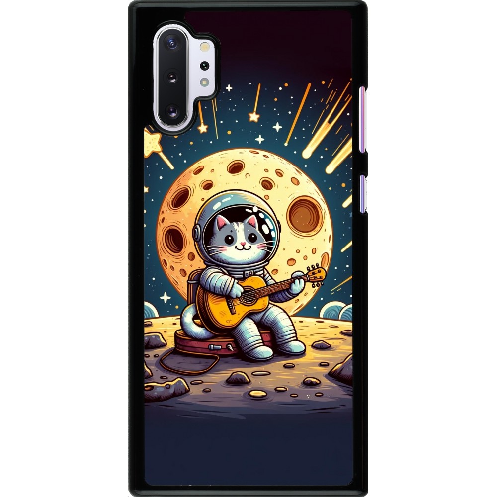 Samsung Galaxy Note 10+ Case Hülle - AstroKatze RockMond