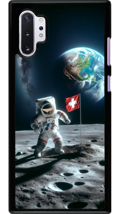 Coque Samsung Galaxy Note 10+ - Astro Suisse sur lune