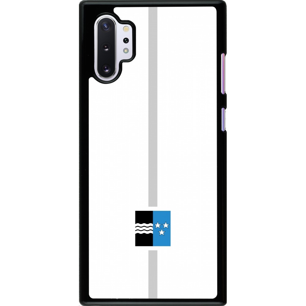 Samsung Galaxy Note 10+ Case Hülle - Kanton AG weiss