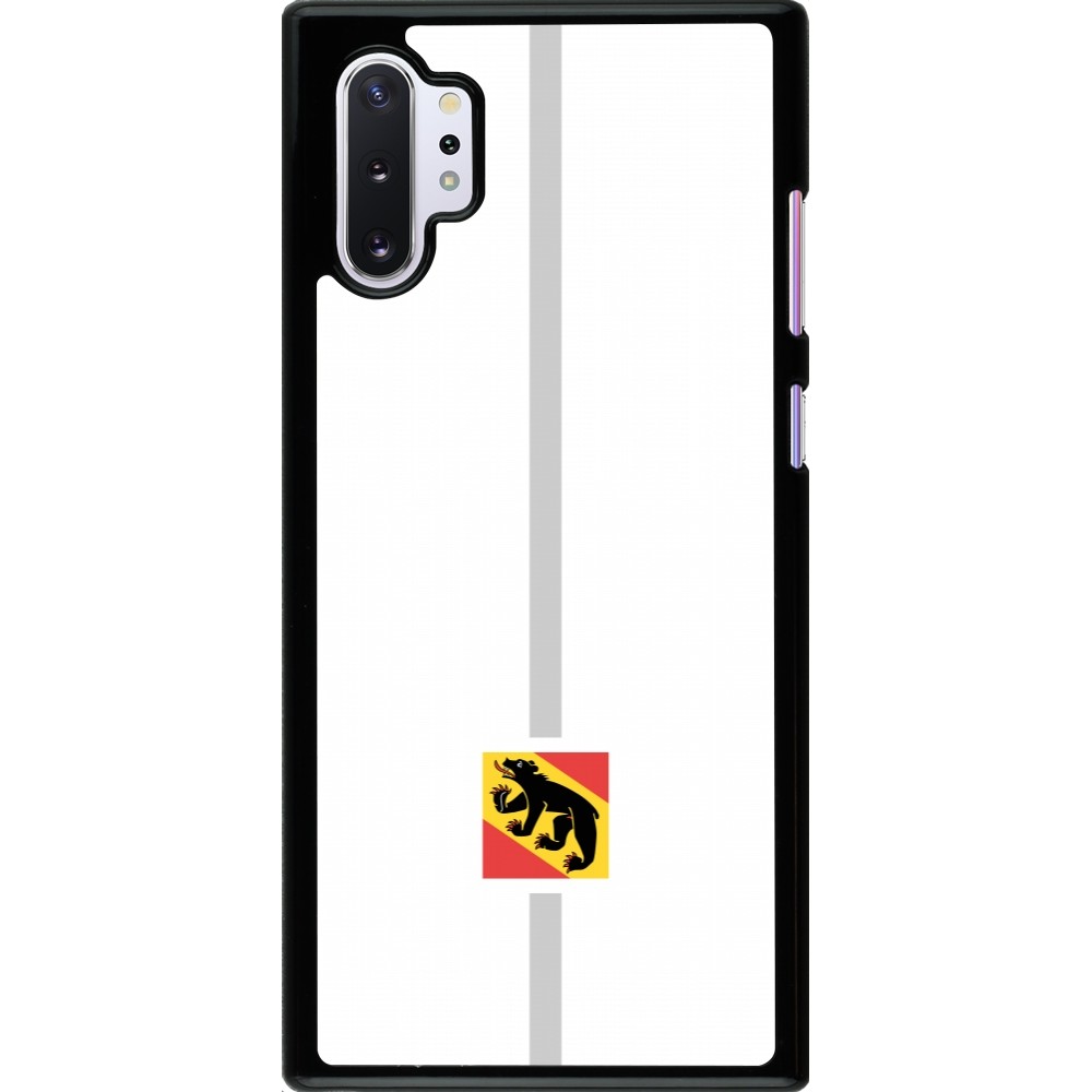 Samsung Galaxy Note 10+ Case Hülle - Kanton BE weiss