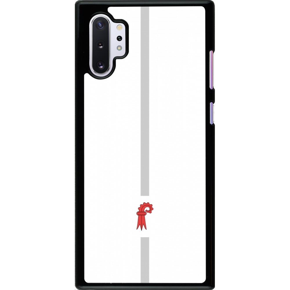 Samsung Galaxy Note 10+ Case Hülle - Kanton BL weiss