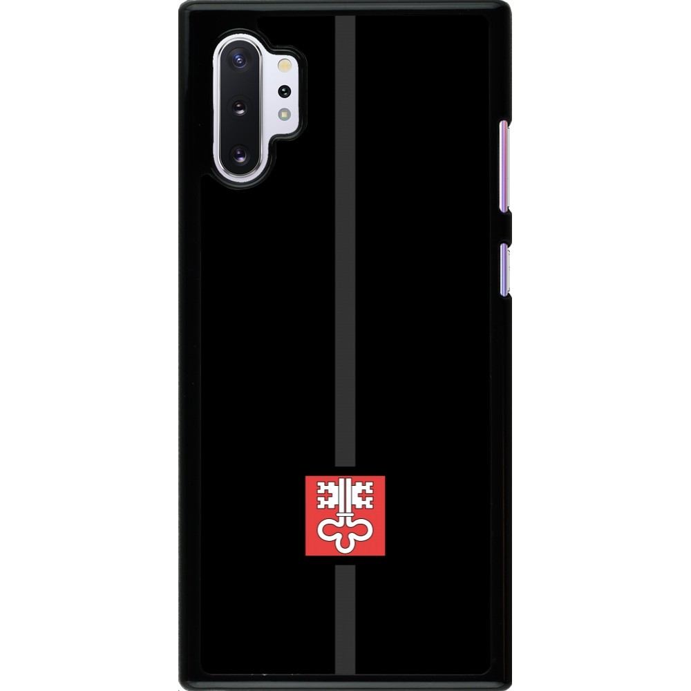 Samsung Galaxy Note 10+ Case Hülle - Kanton NW schwarz