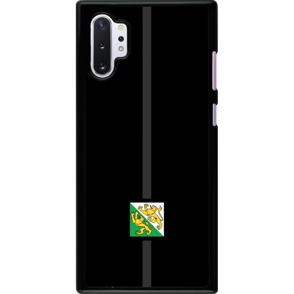 Samsung Galaxy Note 10+ Case Hülle - Kanton TG schwarz
