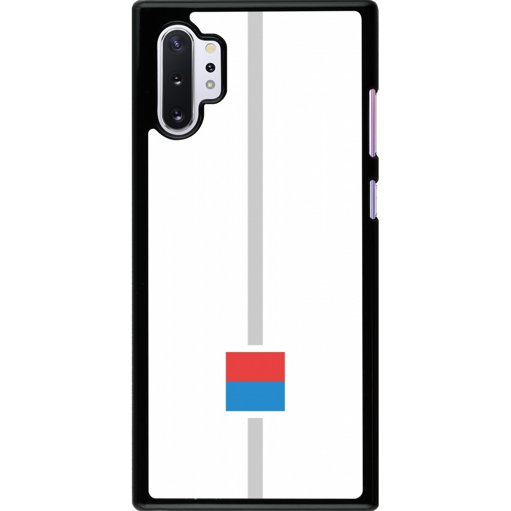Samsung Galaxy Note 10+ Case Hülle - Kanton TI weiss