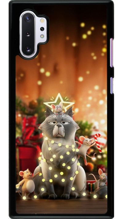 Coque Samsung Galaxy Note 10+ - Christmas 25 Xmas Cat