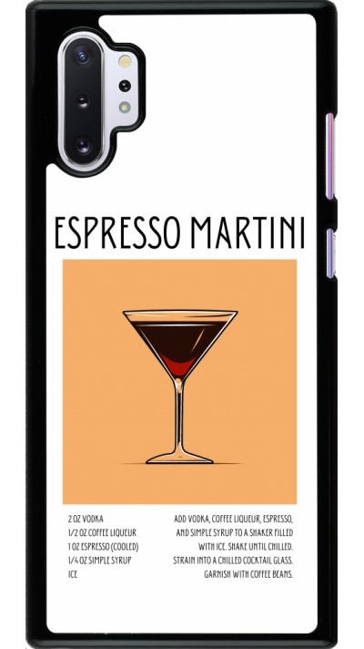 Coque Samsung Galaxy Note 10+ - Cocktail recette Espresso Martini