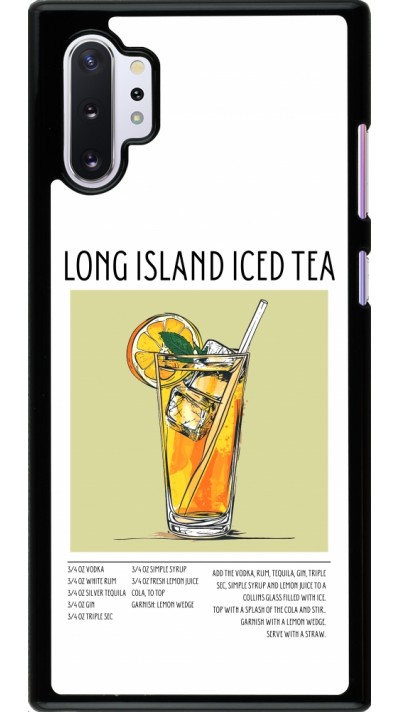 Coque Samsung Galaxy Note 10+ - Cocktail recette Long Island Ice Tea