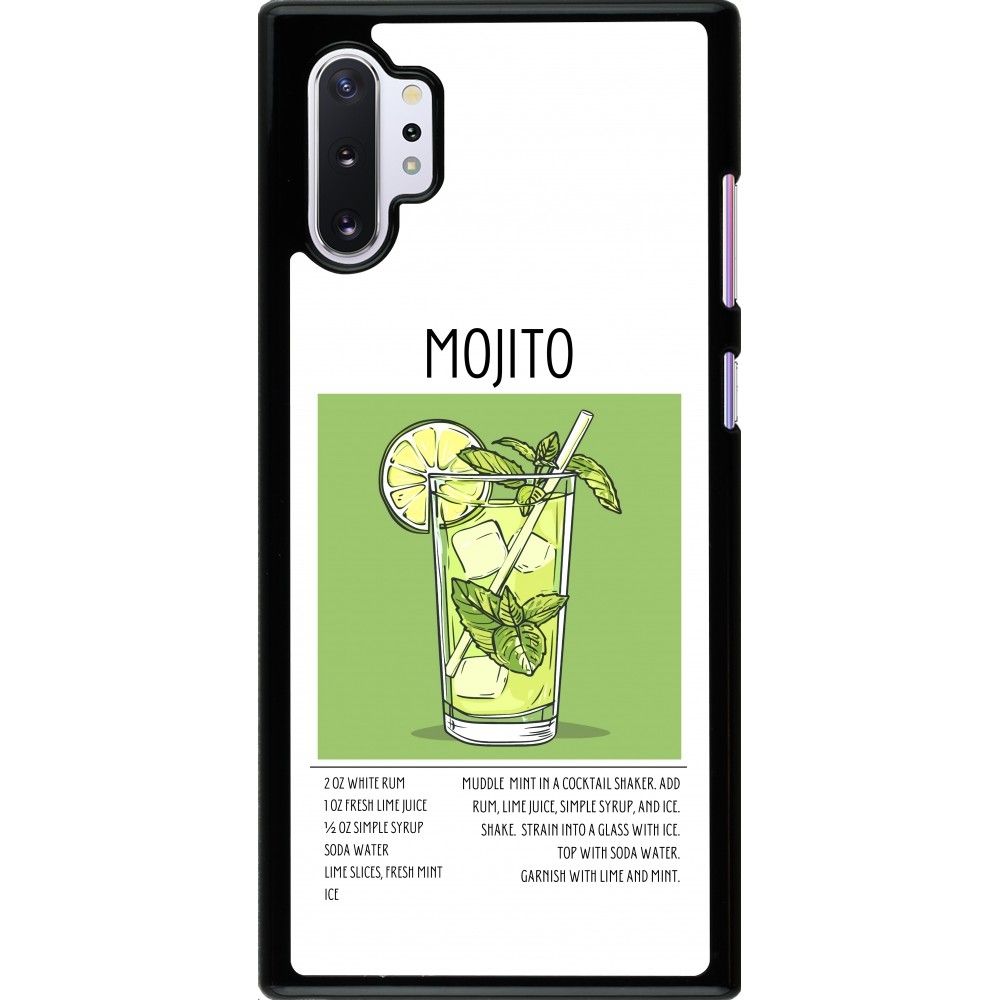 Coque Samsung Galaxy Note 10+ - Cocktail recette Mojito