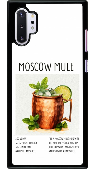 Coque Samsung Galaxy Note 10+ - Cocktail recette Moscow Mule