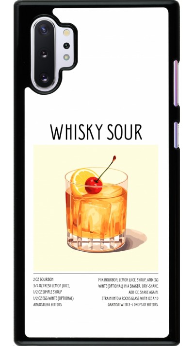Coque Samsung Galaxy Note 10+ - Cocktail recette Whisky Sour