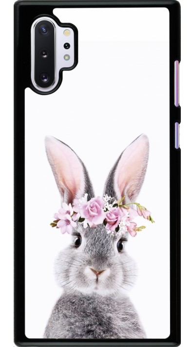 Samsung Galaxy Note 10+ Case Hülle - Easter 2023 flower bunny