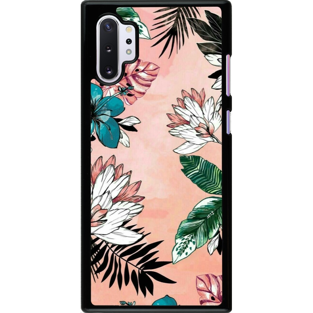 Samsung Galaxy Note 10+ Case Hülle - Flowers Artprint