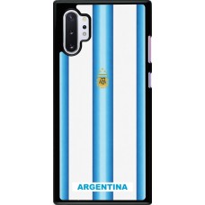 Samsung Galaxy Note 10+ Case Hülle - Argentinien 2026 personalisierbares Fussballtrikot