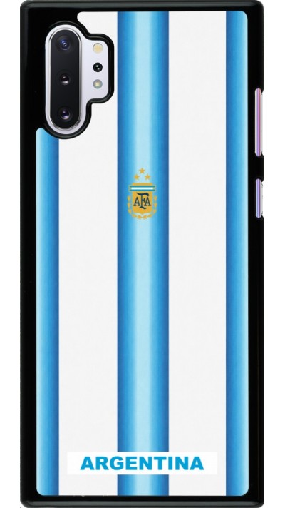 Samsung Galaxy Note 10+ Case Hülle - Argentinien 2026 personalisierbares Fussballtrikot