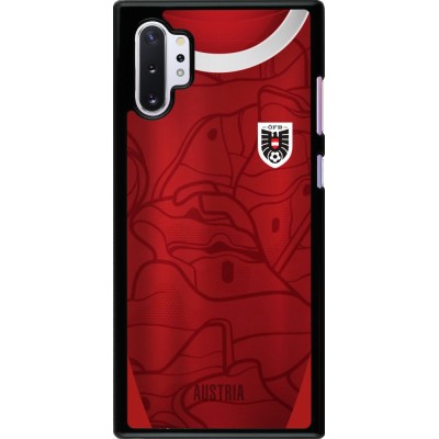 Samsung Galaxy Note 10+ Case Hülle - Austria personalisierbares Fussballtrikot
