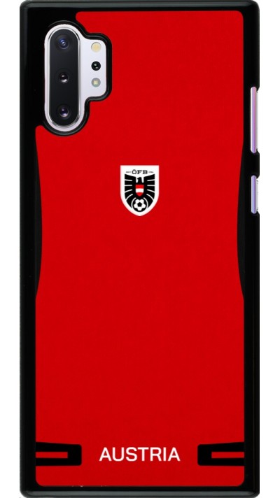 Samsung Galaxy Note 10+ Case Hülle - O?sterreich 2026 personalisierbares Fussballtrikot