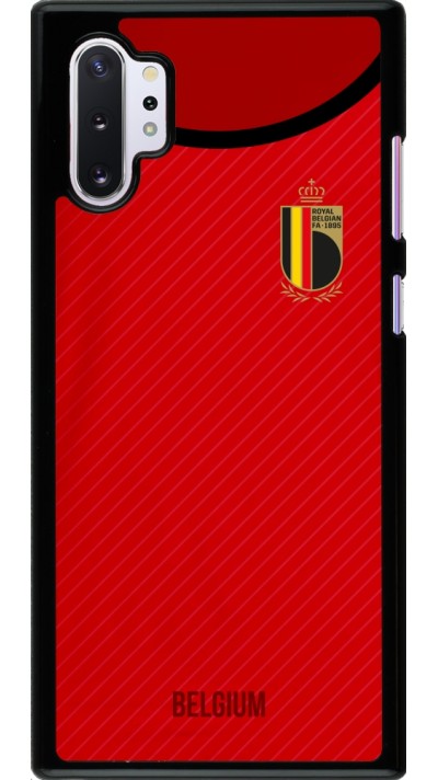Coque Samsung Galaxy Note 10+ - Maillot de football Belgique 2022 personnalisable