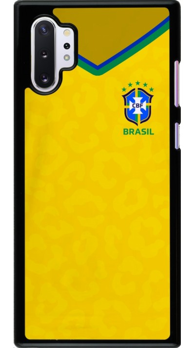 Coque Samsung Galaxy Note 10+ - Maillot de football Brésil 2022 personnalisable