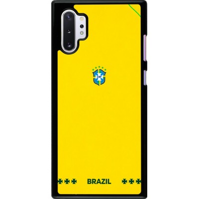 Samsung Galaxy Note 10+ Case Hülle - Brasilien 2026 personalisierbares Fussballtrikot
