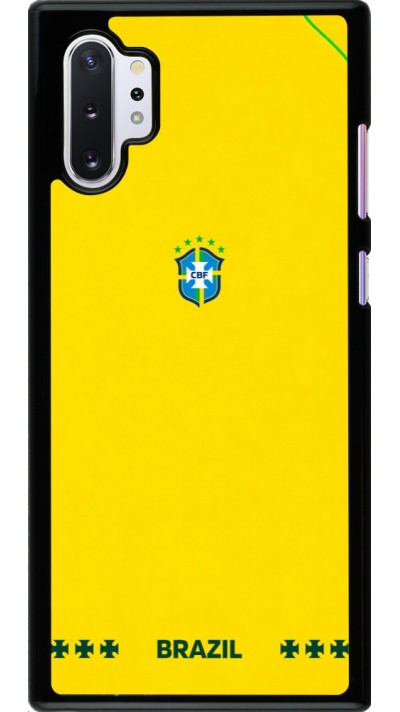 Samsung Galaxy Note 10+ Case Hülle - Brasilien 2026 personalisierbares Fussballtrikot