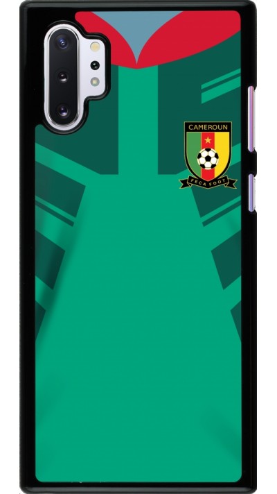 Samsung Galaxy Note 10+ Case Hülle - Kamerun 2022 personalisierbares Fussballtrikot