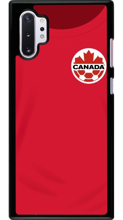 Coque Samsung Galaxy Note 10+ - Maillot de football Canada 2022 personnalisable